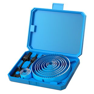 木工开孔器套装手电钻木材打孔钻头石膏板铝合金铁皮钻孔扩孔神器