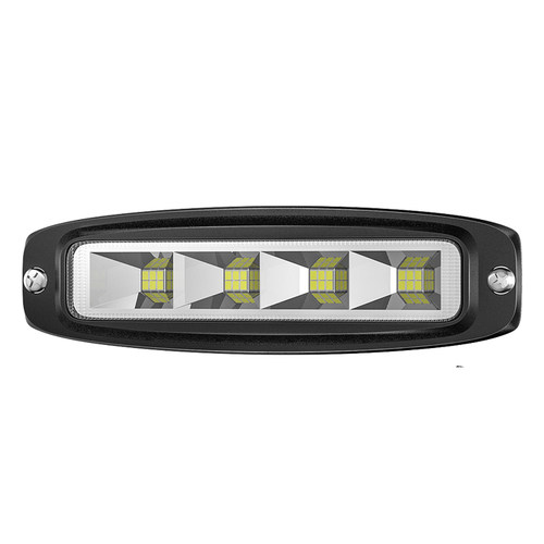 内嵌式一字型工作灯汽车LED工作灯4孔led越野车射灯辅助灯检修灯