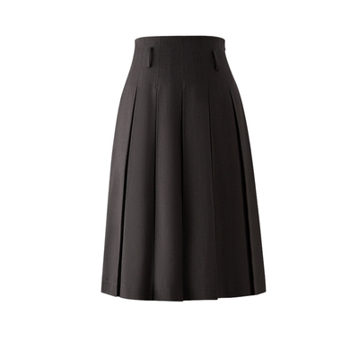 ELAND半身裙百褶裙高腰长款