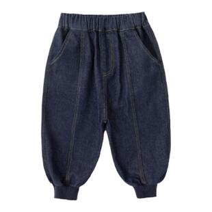 【防褪色】儿童牛仔裤春季宝宝长裤春装男童休闲裤春款女童裤子潮