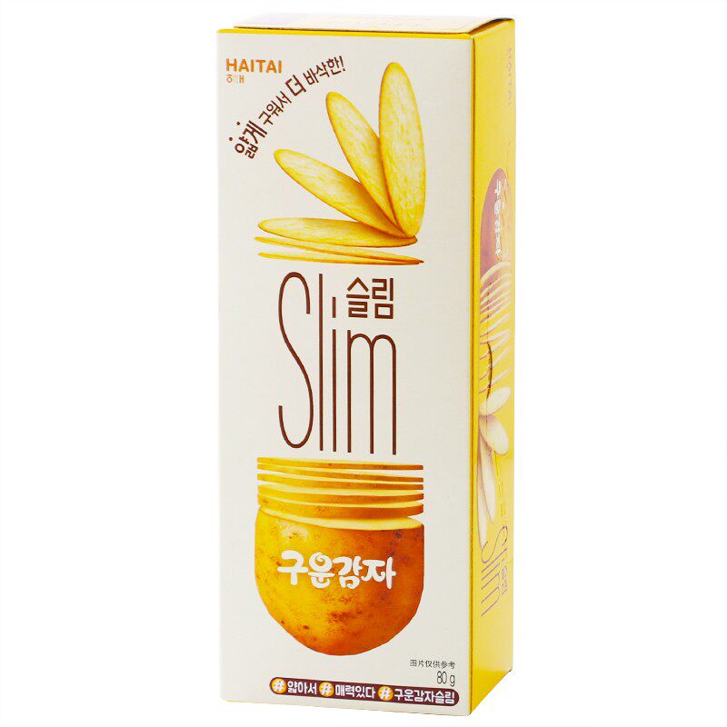 韩国进口海太牌马铃薯饼干薄脆苏打小零食早餐土豆单独小包装批发