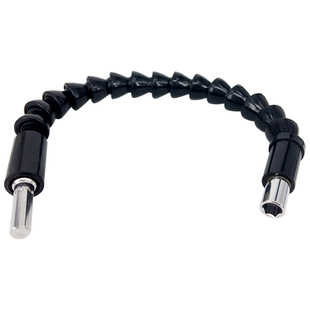 万向软轴拐弯螺丝批加长杆 电钻软管电动螺丝刀多功能批头连接杆