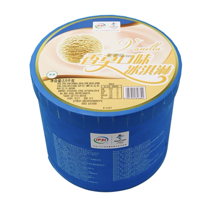 伊利大桶装冰淇淋3.5kg餐饮商用