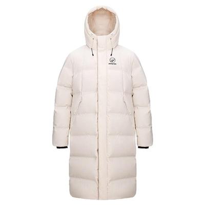 明星同款骆驼熊猫长款羽绒服女款冬季新款男防风保暖卡其冬装外套