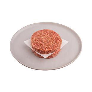 粤牛先生  澳洲原切谷饲安格斯牛肉饼儿童早餐汉堡肉饼低脂