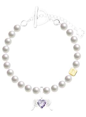 礼物简约纯银珍珠手链女宝石