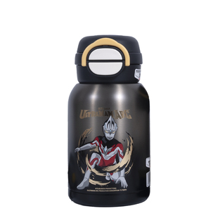 杯具熊开口笑双饮杯亚刻奥特曼原装配件吸嘴吸管杯盖杯套卡扣玩偶