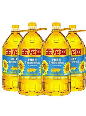 金龙鱼葵籽清香调和油4L*4桶