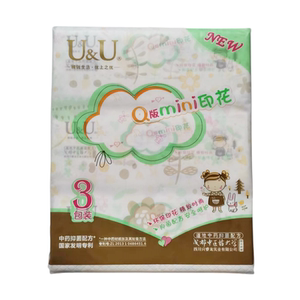 U&U印花抑菌抽纸15包130抽/包3层