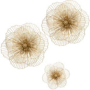 铁艺壁饰轻奢金属墙挂饰客厅沙发背景墙浮雕立体墙面装饰餐厅挂件