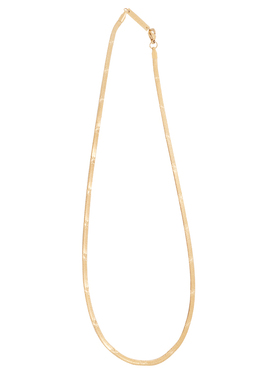 ROADLATIVE压纹花钛钢项链