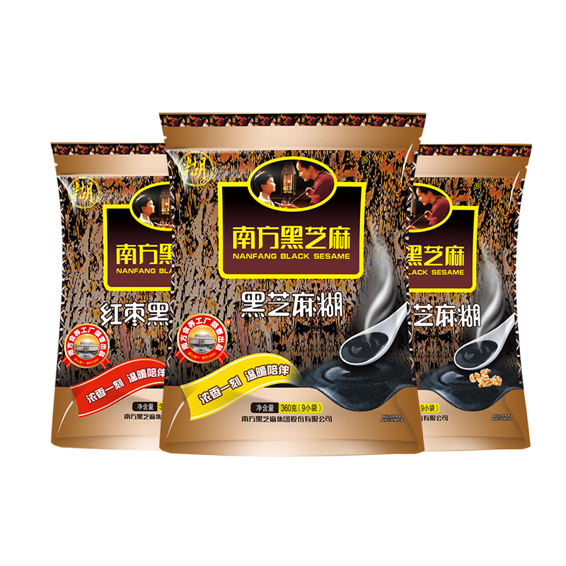 南方黑芝麻红枣/核桃360g袋装