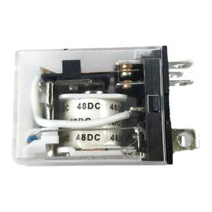 LY2NJ小型大电流电磁继电器10A JQX-13F DC24V8脚2开2闭HH525354P