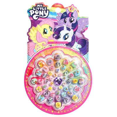 小马宝莉儿童指甲贴安全无味女孩库洛米艾莎公主指甲贴爱莎碧琪柔柔紫悦美甲贴纸女孩幼儿园卡通宝宝小猪佩奇