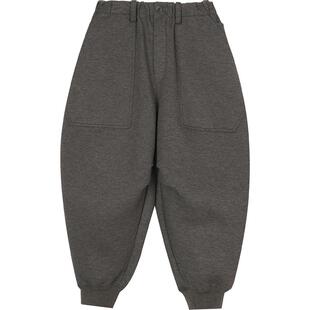 江南布衣童装棉空气层束脚裤罗纹长裤秋冬男女童儿童jnbybyjnby