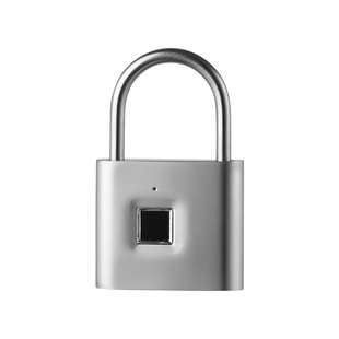 防水指纹挂锁智能小号电子锁密码盒子锁柜子锁宿舍防盗锁手机远程