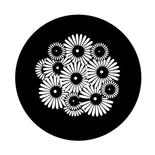 66mm摄影聚光筒插片OT1投影片光效造型束光筒爱图仕se艺术图形片