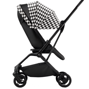 HBR虎贝尔M360双向婴儿车推车轻便折叠遛娃神器高景观可坐躺伞车