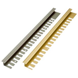 铝合金T型压边条木地板收边条瓷砖过门石宽面压条地砖收口门槛条