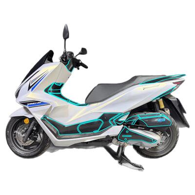 适用25款本田PCX160碳纤维贴纸