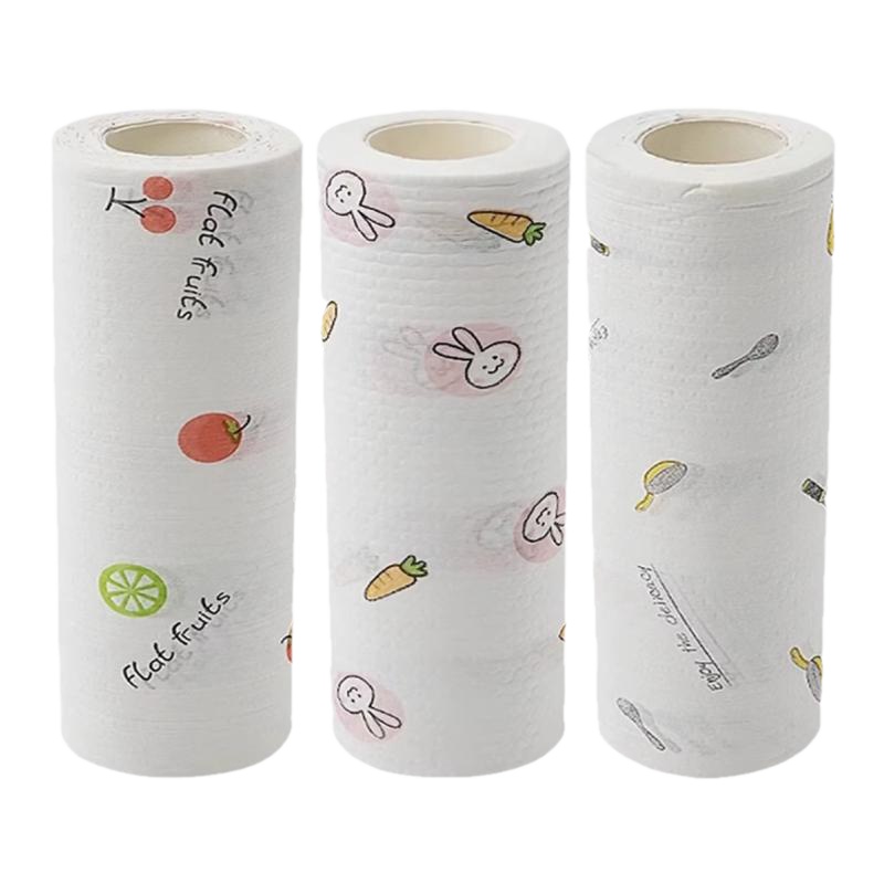 懒人抹布加厚款家用一次性厨房纸巾不沾油不掉毛干湿两用大号吸水