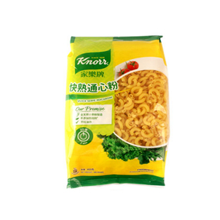 香港进口家乐牌方便快熟通心粉袋装非油炸汤面煮面方便速食品400g