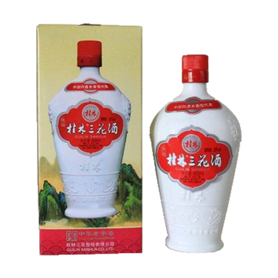 桂林三花酒珍品乳白38度