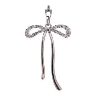 心美眼 钛合金F-136高耳位恶魔耳轮骨钉 平底吊坠饰品 免摘取耳钉