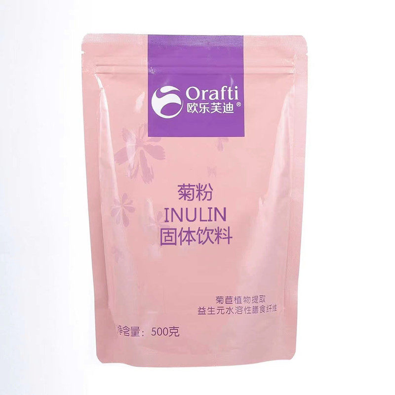 【买4送1】欧乐芙迪比利时纯菊粉膳食纤维益生元双歧因子500克