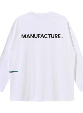 MANUFACTURELOGO长袖T恤