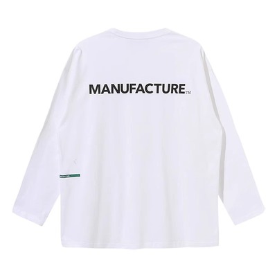 MANUFACTURELOGO长袖T恤