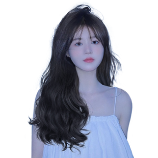 假发女长发一片式无痕假发片长卷发仿真发增发量蓬松小片接发贴片