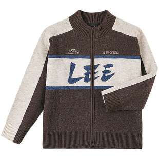 Lee IndiGO × ANGEL CHEN联名系列商场款25冬新男女同款毛衣