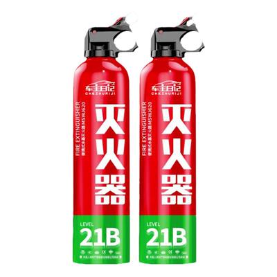 21b车载水基型耐高温防爆3c灭火器家用车用私家车小型汽车便携式