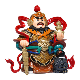五路财神摆件《北路财神（赵公明）》 家用供奉财神佛像 开业礼品