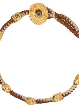 部落图腾编织蜡绳手链