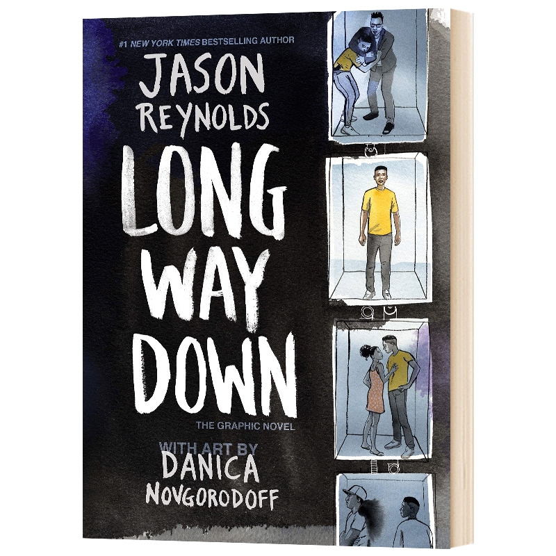 长路漫漫 英文原版小说 Long Way Down 漫画小说 英文版进口原版英语书籍 Jason Reynolds