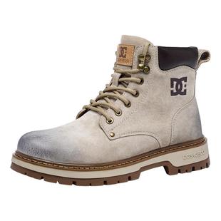 DCSHOES NIMBRO 冬季新款马丁靴男款耐磨厚底休闲工装鞋男