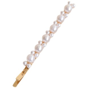 珍珠发夹刘海发卡网红2025年新款头饰女碎发一字夹百搭侧边夹顶夹