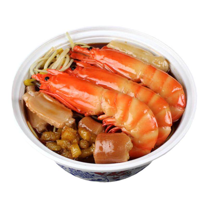 仿真面食模型特色小面假样海鲜面排骨面假菜饭店明档展示摆放模型