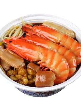 仿真面食模型特色小面假样海鲜面排骨面假菜饭店明档展示摆放模型