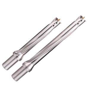 加长u钻头快速平底暴力钻wc深孔钻头转加长刀杆数控带定心喷水U钻