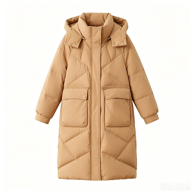 羽绒服女宽松女士保暖长款