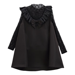 芭依璐2026春装新款连衣裙时尚套装蝴蝶结百褶裙气质半身裙子女