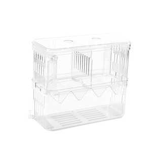 鱼缸隔离盒孔雀鱼繁殖盒悬浮式小鱼幼鱼热带鱼孵化盒缸外独立产房