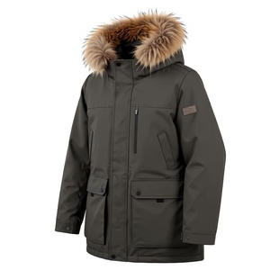 NAUTICA/诺帝卡男装冬季防泼水保暖鹅绒地表强温羽绒服JO4403