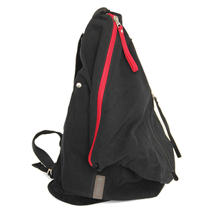 新款男士休闲包旅行包骑行背包  经典水桶包帆布双肩包包可放头盔