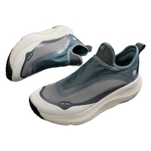 李宁一脚蹬休闲鞋男款夏季透气网面运动鞋2025新款鞋子跑步鞋男鞋