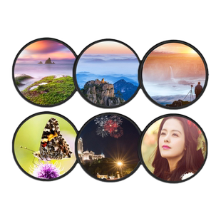 沃尔夫冈WOLFGANG 49mm67mm72mm82mm小痰盂佳能uv镜r50滤镜套装偏振镜适用索尼佳能尼康松下镜头可调节减光镜