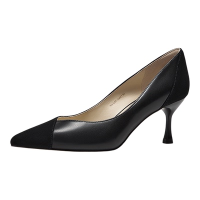 时尚拼接设计花苞后跟狂甩不掉